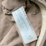 KARLA COLLETTO Ruched Bandeau Strapless Swimsuit Womens Sz 10 Cocoa Shelf Bra Brown Photo 3