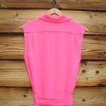 Amanda Uprichard  Edith Mini Dress Hot Pink Photo 7