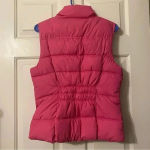 Gap Pink Puffer Vest Wonen’s Size Medium Photo 1