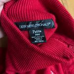 Vintage Rare Y2K Red Turtleneck with rhinestone zipper Size undefined Photo 4