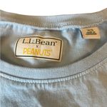 LL Bean Peanuts Womens Long Sleeve T Shirt Go With The Snow Size XS Photo 4