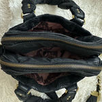 Juicy Couture Vintage 2010” Rare Black Quilted Glitter Shoulder Bag Photo 7