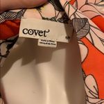 Coveted Clothing Cover floral orange button down blouse Photo 3