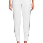 Athletic Works Womens White Joggers Track Pant Size XXL 20 Pull On Pockets New Photo 2