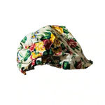 Longaberger  vintage button floral  hat Photo 2