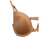 Wacoal Push-up Bra Size 32D Beige Padded Plunge Underwire Adjustable Photo 2