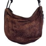 Vintage Brown‎ Suede Purse Brown Photo 1