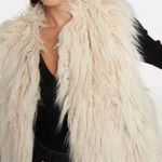 INC Shaggy Boho Hippie Fur Vest Large Photo 0