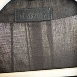 CP Shades  Lagenlook 100% Linen Button Down Shirt‎ Black Size Small Photo 4