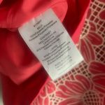 NWT Anthropologie DOLAN‎ Linen Floral Cutwork Jacket Pink & White Linen Medium Photo 6