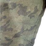 Nicole Miller Green Camo Riveted Skinny High Rise Raw Hem Denim Jeans Women Sz 4 Photo 13