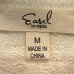 easel Let Freedom Ring Short Sleeve USA Flag Tee Off White Lightweight Terry LG Photo 7