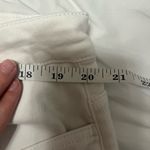 Vervet High Rise Cropped Raw Hem Wide Leg White Jeans Size 22W Photo 7