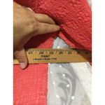 Nine & Company Coral Textured Button‎ Down Shirt Long Sleeve Career size 8 Orange Size M Photo 3