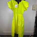 Christopher John Rogers x Target Neon Yellow Dress Size XS Photo 2