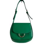 Forever 21  Green PU Solid Shoulder EUC Photo 1