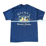 Disney Vintage Mickey Mouse Workin' Clothes T-Shirt 2-Sided Single Stitch New Old Stock Photo 4
