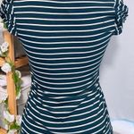 Xhilaration Stripe Detailed Sleeve Top Photo 1