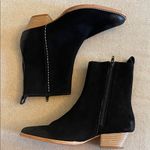 Free People  Embroidered Bowers Suede Ankle Boots Photo 1