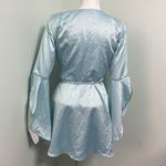 Majorelle  baby blue wrap dress Photo 8