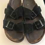 Birkenstock  Arizona women’s sandal. Black and Suade straps. Size 38 Photo 1