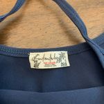 Free People Intimately  One To Watch Romper Medium Navy Blue Onesie Photo 1