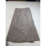 Vintage Ultrasuede Blazer Jacket and Skirt Set Size 12 Taupe Suit Tan Photo 11
