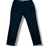 Eileen Fisher Size M Black Straight Leg Pants Stretchy Capsule Made in USA Photo 0