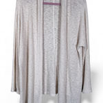 Velvet By Graham Spenser Cream Open Knit Cardigan Sweater Womens M Waterfall Size M Photo 0