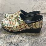 Dansko  Artistic Cream Multicolor Clogs Photo 3