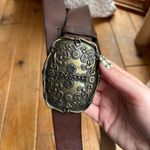 Western Style Belt Brown Photo 1