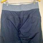 Lululemon Black Wide Leg Nylon Pants Gray Waist Size 10 Photo 5