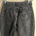 Nasty Gal  Black Cropped Ankle Jeans with Distressed Hem Photo 6