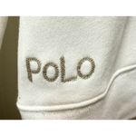 Ralph Lauren ‎ Polo Embellished Silver Studded Western Boho Sweatshirt Medium Photo 5