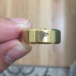 Atlanta Falcons Gold Ring Photo 1