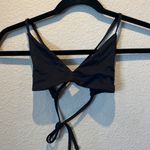 Girlfriend Collective Black Lanai Bikini Top Size XXS Women’s Swimwear Photo 3