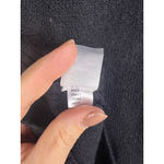 Women's LOFT Outlet Black White Fair Isle Long Sleeve Sweater Dress XL Photo 3