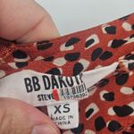 BB Dakota Wild in Style Dress Size XS Midi Long Sleeve Rust Tone Photo 8