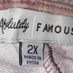 Absolutely Famous Cold Shoulder Hooded Sweater Size 2X Photo 3