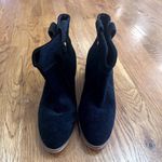 Cole Haan NWOT  Grand 360 Rayna Black Suede Wedge‎ Bootie 6B Photo 5