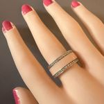 Pandora Ale Sterling Silver Enamel CZ Ring Size 6 Photo 1