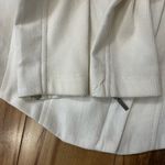 BLANK NYC Anthropologie White Moto Jacket Asymmetrical Double Zipper XS Women’s Photo 9