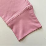 Bebe Sport Crop Top Pink Cloud Spellout Long Sleeve Tee Crewneck Athleisure L Photo 4