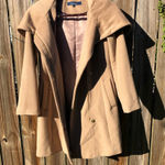 Cole Haan WOOL BLEND FULLY LINED COAT WITH SHAWL HOOD and POCKETS SIZE 6 Photo 0