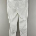 Spanx White High Waisted Shaping Stretch Denim Ankle Skinny Jeans NEW Photo 7