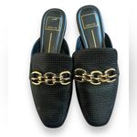 Dolce Vita Solina Metal Accent Loafer Mules Black Size 7.5 Photo 5