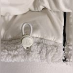 Lululemon Cinchable Fleece Zip Up Jacket White Opal Pockets Size 6? Photo 10