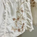 Johnny Was NWOT  Embroidered White Cupra Top Zip Up Jacket Bohemian Size S Photo 7