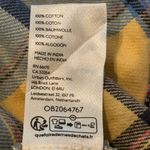 Free People  Layla Oversized Plaid Button Down Shirt Size L Photo 7