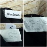 MiracleSuit  Oceanus Swimsuit 18W Black One Piece Surplice Ruched 74488W $180 Photo 11